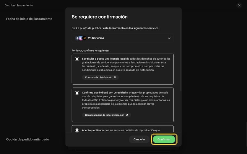 Paso 61: Haz clic en «Confirmar»