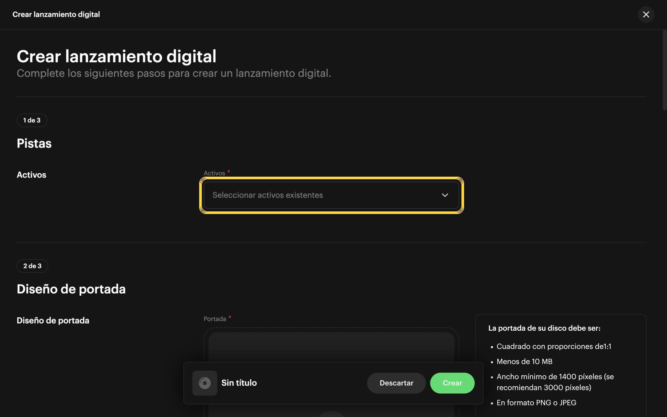 Paso 5: Abre la lista «Activos»